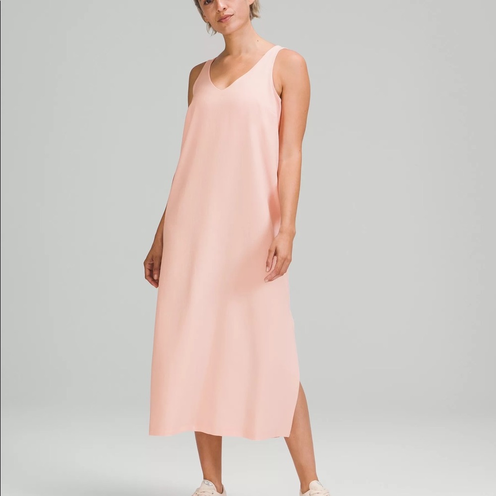 Lululemon Vneck Midi Dress